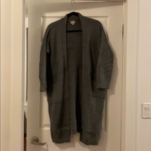 mo:vint real angora cardigan sweater